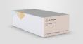 Custom pharmaceutical packaging box with simple design.