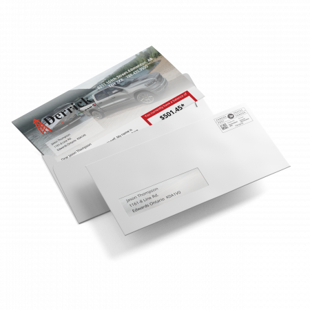 Custom Direct Mail Addressed Letter with Window Envelope at Newprint store in Mailing with SKU: DMLWWINENV01