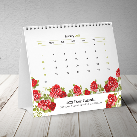 Custom Desk Calendars Printing at Newprint store in Calendars with SKU: DSKCLNDRS01