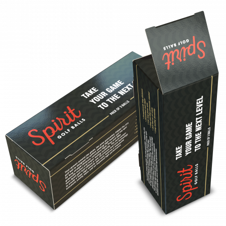 Custom Golf Ball Boxes at Newprint store in Boxes & Packaging with SKU: GLFBLLBXS35