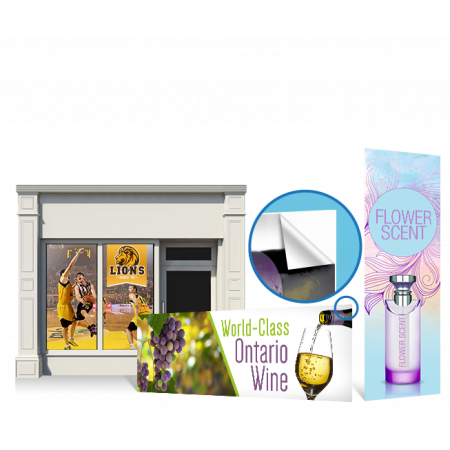 Custom Vinyl Labels - Outdoor Large Format at Newprint store in Window Signs with SKU: VNLLBLS77