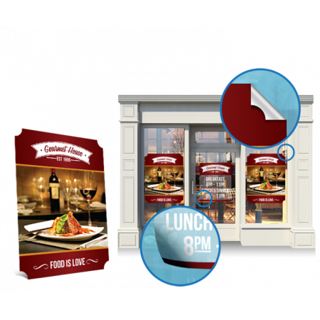 Custom Window Cling - Large Format at Newprint store in Window Signs with SKU: WNDCLNG80