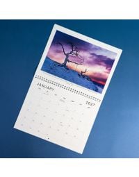 Wall calendar for year 2027