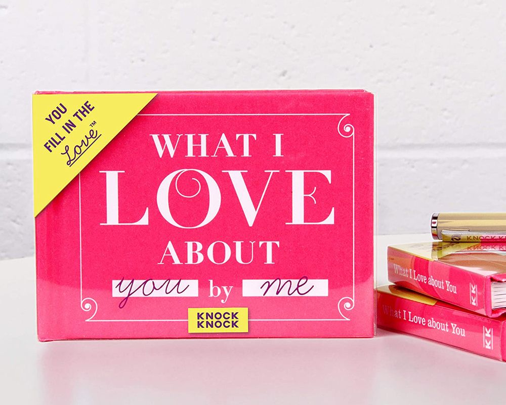 Ideas for last minute Valentine’s Day gifts – fill-in book