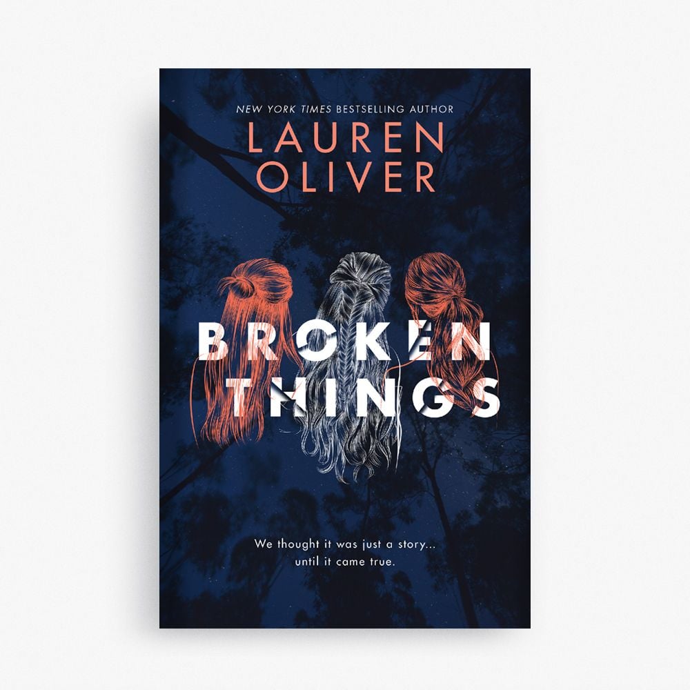 best book cover design - Broken Things