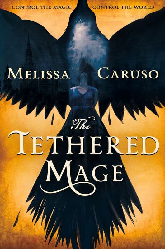best book cover design - Tethered Mage cover