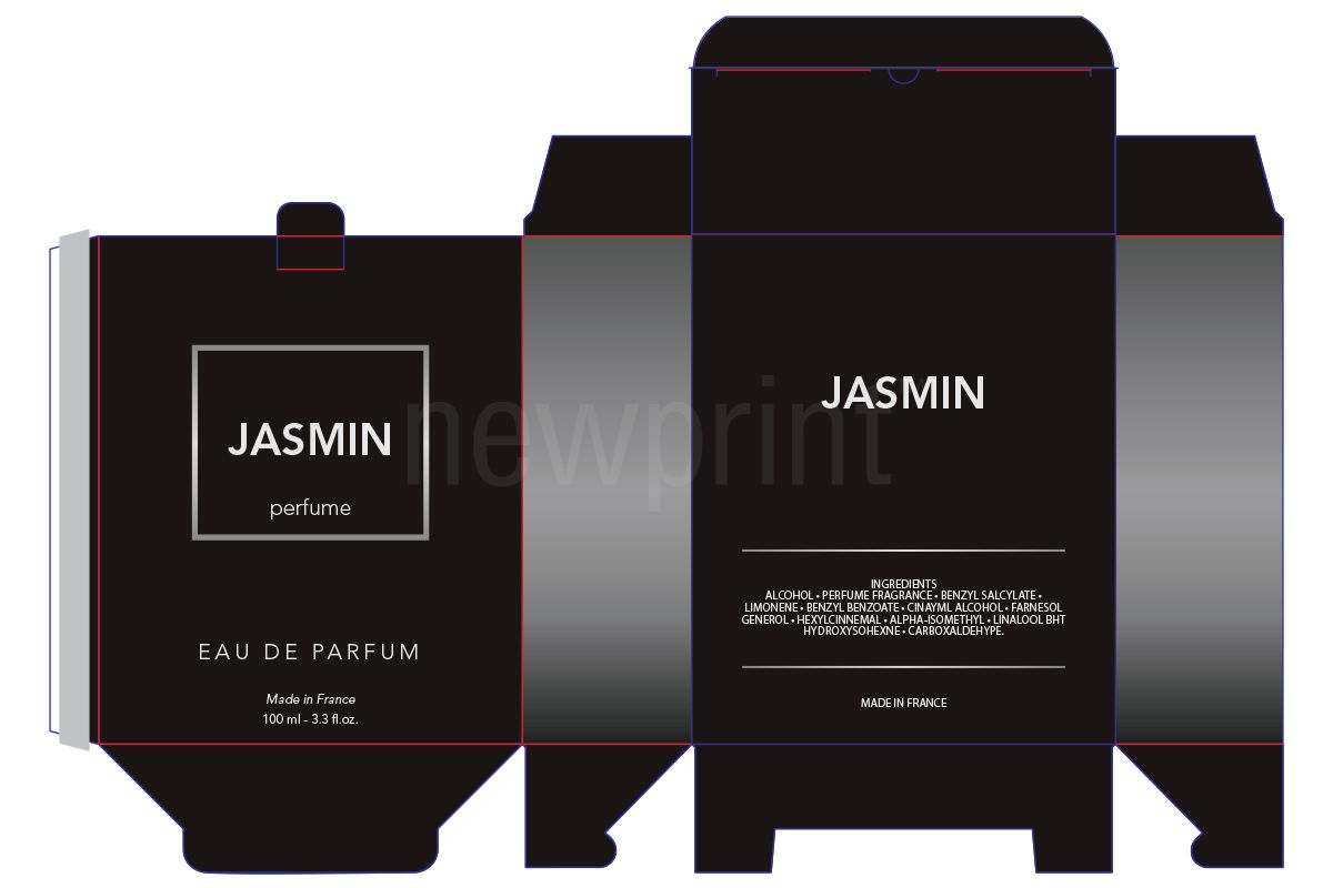 How to Choose the Right Packaging for Your Product - custom printed packaging box - 2d art work design of 1-2-3 Snap Lock Bottom Box | Jasmin