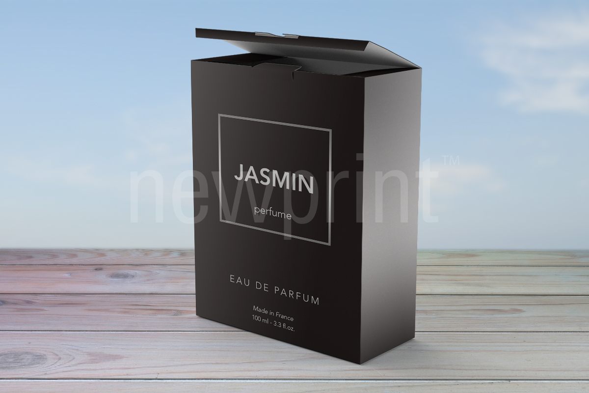 How to Choose the Right Packaging for Your Product - custom printed packaging box - Jasmin | 1-2-3 Snap Lock Bottom Box sample