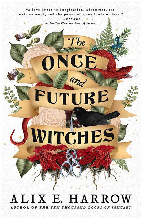best Creative book cover design Alix E. Harrow, The Once and Future Witches
