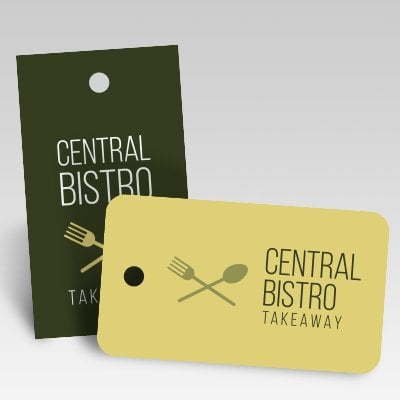 Rectangle Shaped Hang Tags