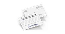Business Reply Card Printing with Mailing Icon