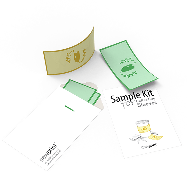 Sample Kit for Coffee Cup Sleeves